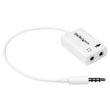 Startech Audio Jack Átalakító Startech MUYHSMFFADW Fehér 0,15 m audió/videó kellék, kábel és adapter