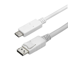 Startech CDP2DPMM3MW USB-C apa > DisplayPort apa Adapter kábel 3m - Fehér kábel és adapter
