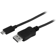Startech CDP2DPMM6B USB 2.0 Type-C - DisplayPort 4K60Hz átalakító kábel 1.8m kábel és adapter