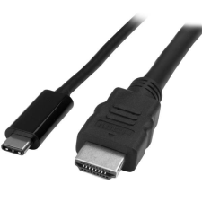 Startech CDP2HDMM2MB USB-C - HDMI Adapter kábel 2m Fekete kábel és adapter