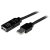 Startech .com 25m USB 2.0 USB kábel USB A Fekete (USB2AAEXT25M)
