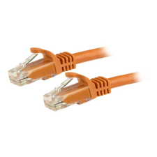 Startech .com 3m CAT6 Ethernet Cable - Orange Snagless Gigabit CAT 6 Wire - 100W PoE RJ45 UTP 650MHz Category 6 Network Patch Cord UL/TIA (N6PATC3MOR) - patch cable - 3 m - orange (N6PATC3MOR) kábel és adapter