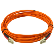 Startech .com 50FIBLCLC5 száloptikás kábel 5 M LC OM2 Narancssárga (50FIBLCLC5) kábel és adapter