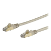 Startech .com 5 m CAT6a Ethernet Cable - 10 Gigabit Category 6a Shielded Snagless RJ45 100W PoE Patch Cord - 10GbE Grey UL/TIA Certified - patch cable - 5 m - gray (6ASPAT5MGR) - UTP