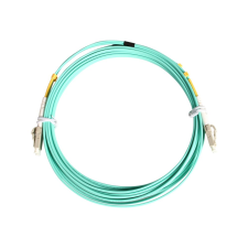Startech .com A50FBLCLC3 száloptikás kábel 3 M LC OM3 Türkizkék (A50FBLCLC3) kábel és adapter