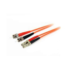 Startech .com FIBLCST2 száloptikás kábel 2 M LC ST OM1 Narancssárga (FIBLCST2) kábel és adapter