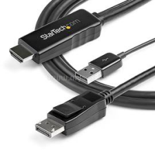 StarTech com HDMI to DisplayPort Cable 4K 30Hz 3m (HD2DPMM3M) kábel és adapter