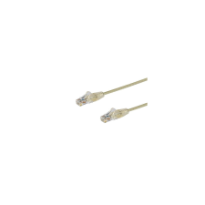 Startech .com N6PAT150CMGRS hálózati kábel Szürke 1,5 M Cat6 U/UTP (UTP) (N6PAT150CMGRS) kábel és adapter