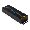 StarTech com StarTech.com 10 portos USB 3.0 Hub fekete (HB30A10AME) (HB30A10AME)