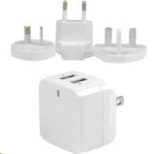 StarTech com StarTech.com 2xUSB utazó adapter (USB2PACWH) (USB2PACWH) kábel és adapter