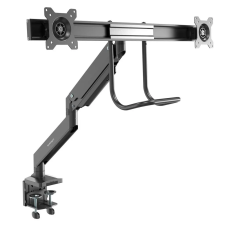 StarTech com StarTech.com asztali dual monitortartó 32" (ARMSLMBARDUO) ARMSLMBARDUO tv állvány és fali konzol
