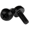StarTech com Startech.com M6 x 12mm - Mounting Screws csavar 100db fekete (CABSCRWSM62B) (CABSCRWSM62B)