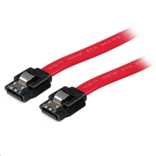 StarTech com StarTech.com SATA kábel piros (LSATA18) (LSATA18) kábel és adapter