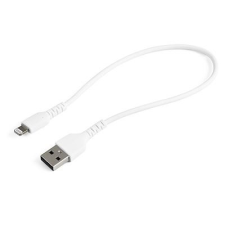 StarTech com Startech.com USB-A - Lightning adat- és töltőkábel 30cm fehér (RUSBLTMM30CMW) (RUSBLTMM30CMW) mobiltelefon kellék