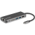 StarTech com StarTech.com USB-C Multiport Adapter PD 4K HDMI GbE 2xUSB 3.0 ezüst (DKT30CSDHPD) (DKT30CSDHPD)
