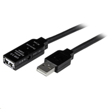StarTech com StarTech.com USB hosszabbító kábel fekete (USB2AAEXT15M) (USB2AAEXT15M) kábel és adapter