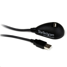 StarTech com StarTech.com USB hosszabbító kábel fekete (USBEXTAA5DSK) kábel és adapter