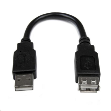 StarTech com StarTech.com USB hosszabbító kábel fekete (USBEXTAA6IN) (USBEXTAA6IN) kábel és adapter