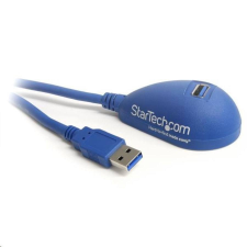 StarTech com StarTech.com USB hosszabbító kábel kék (USB3SEXT5DSK) kábel és adapter