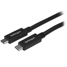 StarTech com Startech.com USB Type-C - USB Type-C adat- és töltőkábel 1m fekete (USB31CC1M) kábel és adapter