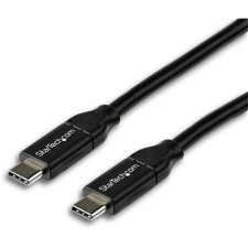 Startech .com USB2C5C2M USB kábel USB 2.0 2 M USB C Fekete kábel és adapter