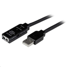 StarTech.com USB hosszabbító kábel fekete (USB2AAEXT10M) kábel és adapter