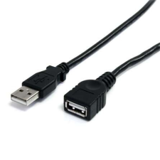 Startech .com USBEXTAA3BK USB kábel 0,91 M USB A Fekete kábel és adapter