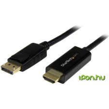 Startech DisplayPort 1.2/1.2a HDMI Átalakító Fekete 3m DP2HDMM3MB kábel és adapter