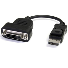 Startech DisplayPort–DVI Adapter Startech DP2DVIS Fekete kábel és adapter