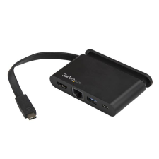 Startech DKT30CHCPD USB-C Adapter - Fekete laptop kellék