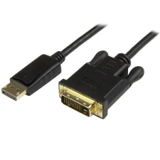 Startech DP2DVI2MM3 DVI-D - DisplayPort (apa - apa) kábel 0.9m - Fekete kábel és adapter