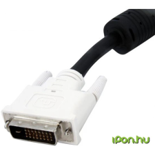Startech DVI-D Összekötő Fekete 2m DVIDDMM2M kábel és adapter