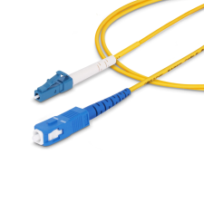 Startech Fiber Optic LC Fiber Optic SC Átalakító Sárga 15m SPSMLCSC-OS2-15M kábel és adapter