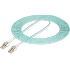 Startech Fiber Optic LC Összekötő Kék 5m 450FBLCLC5SW kábel és adapter