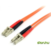 Startech Fiber Optic LC Összekötő Narancssárga 5m FIBLCLC5