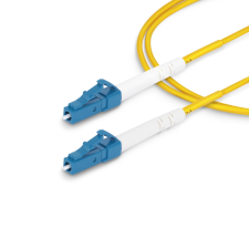 Startech Fiber Optic LC Összekötő Sárga 3m SPSMLCLC-OS2-3M kábel és adapter