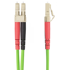 Startech Fiber Optic LC Összekötő Zöld 1m LCLCL-1M-OM5-FIBER kábel és adapter