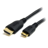Startech HDACMM1M HDMI - mini HDMI (Apa-Apa) Adapterkábel 1m Fekete
