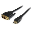 Startech HDDVIMM3M DVI-D - HDMI (apa - apa) kábel 3m - Fekete