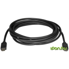 Startech HDMI 2.0 Összekötő Fekete 5m HDMM5MP audió/videó kellék, kábel és adapter