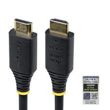 Startech HDMI 2.1 Összekötő Fekete 2m HDMI21-CBL-8K60-2M kábel és adapter