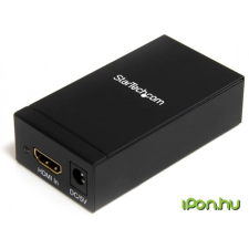 Startech HDMI DisplayPort Átalakító Fekete 10cm HDMI2DP kábel és adapter