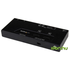 Startech HDMI Elosztó Fekete 20cm VS222HDQ kábel és adapter