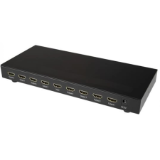 Startech HDMI Elosztó Fekete 25cm ST128HD20 kábel és adapter