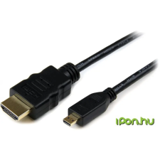 Startech HDMI Micro HDMI Átalakító Fekete 1m HDADMM1M kábel és adapter