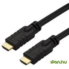 Startech HDMI Összekötő Fekete 10m HD2MM10MA audió/videó kellék, kábel és adapter