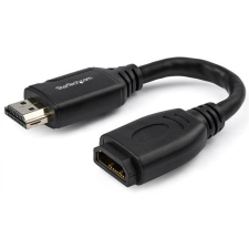 Startech HDMI Toldó Fekete 15cm HD2MF6INL kábel és adapter