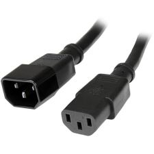 Startech - IEC C14 -> IEC C13 tápkábel 1M kábel és adapter