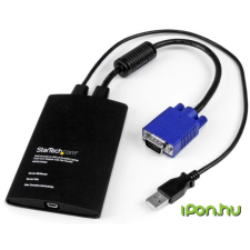 Startech KVM Console - Laptop USB 2.0 Portable Crash Cart Adapter kábel és adapter