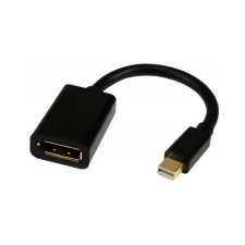 Startech Mini DisplayPort Átalakító Fekete 15cm MDP2DPMF6IN kábel és adapter